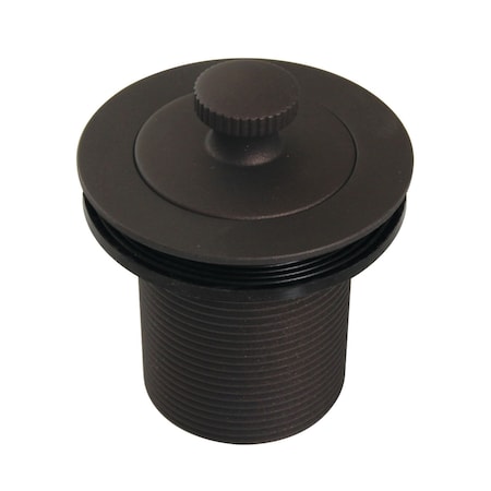 112 Lift And Turn Tub Drain With 2 Body Thread, Oil Rubbed Bronze